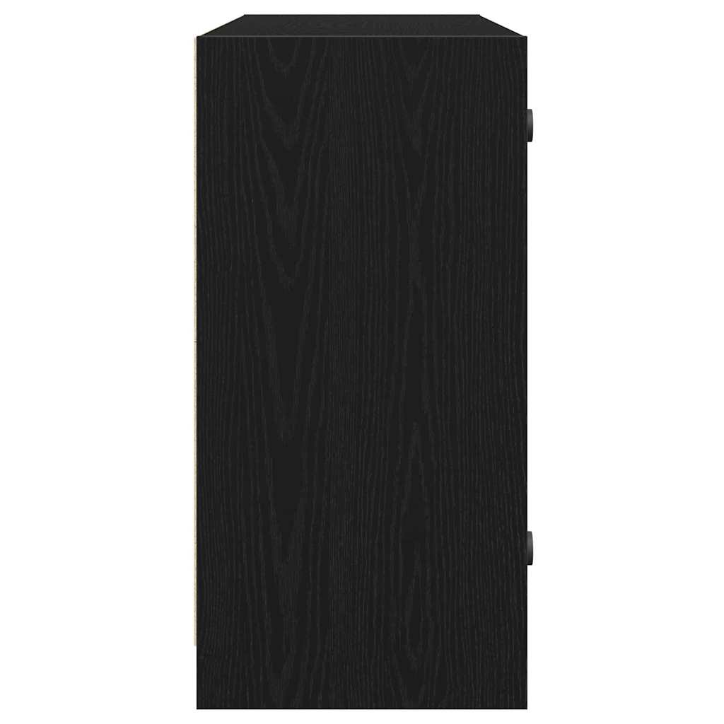 Dressoir Zwart Eiken 100 x 37 x 75.5 cm is nu te koop bij PeponiXL, paradijselijk wonen!
