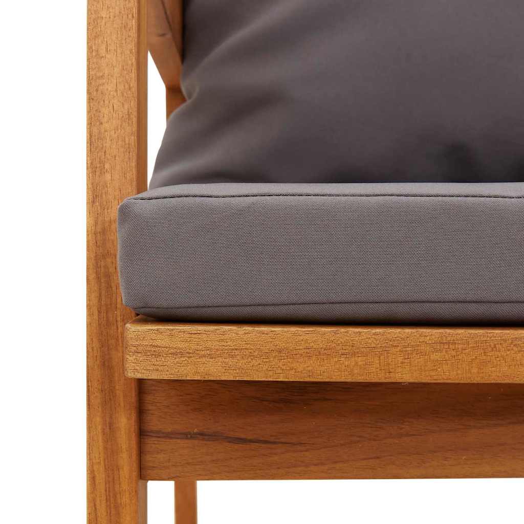 Tuinbank met kussen Olie naturel Massief Acaciahout is nu te koop bij PeponiXL, paradijselijk wonen!