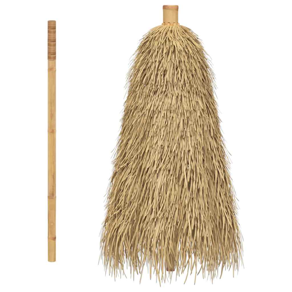 Tiki Paraplu met Bananenblad Luifel 240 cm Bamboe is nu te koop bij PeponiXL, paradijselijk wonen!