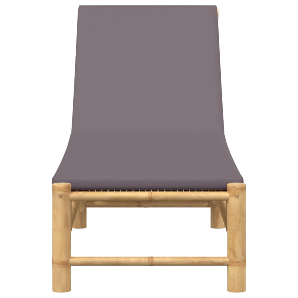 Ligstoel met kussens 55x199x30 cm bamboe is nu te koop bij PeponiXL, paradijselijk wonen!