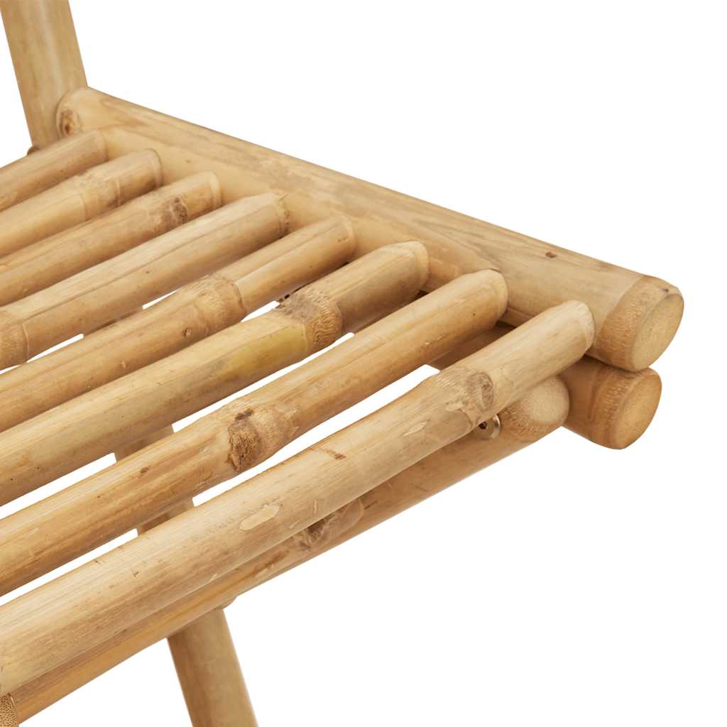 Barkrukken met voetsteunen voor buiten 2 st opvouwbaar bamboe is nu te koop bij PeponiXL, paradijselijk wonen!