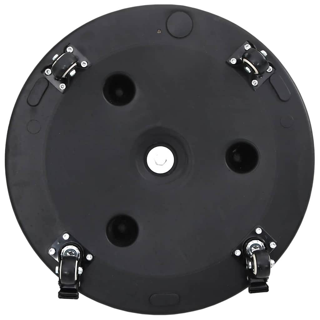 Parasolvoet Art Deco Zwart Ø 45 x 39,5 cm IJzer is nu te koop bij PeponiXL, paradijselijk wonen!