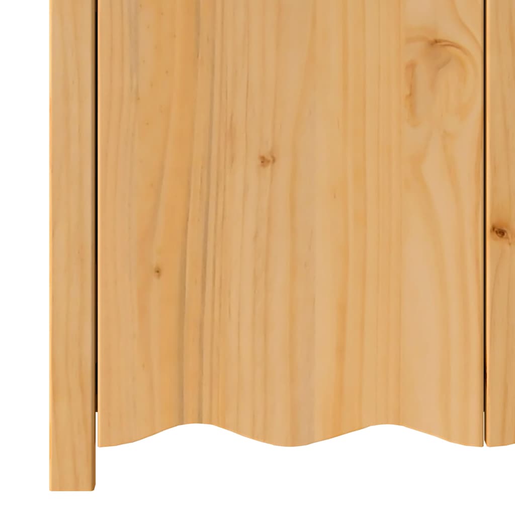 Dressoir Drammen Eiken 79 x 43 x 75.5 cm Massief grenenhout is nu te koop bij PeponiXL, paradijselijk wonen!