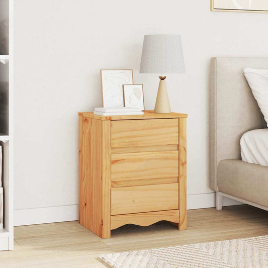 Salontafel Drammen Eiken 45 x 35 x 56 cm Massief grenenhout is nu te koop bij PeponiXL, paradijselijk wonen!