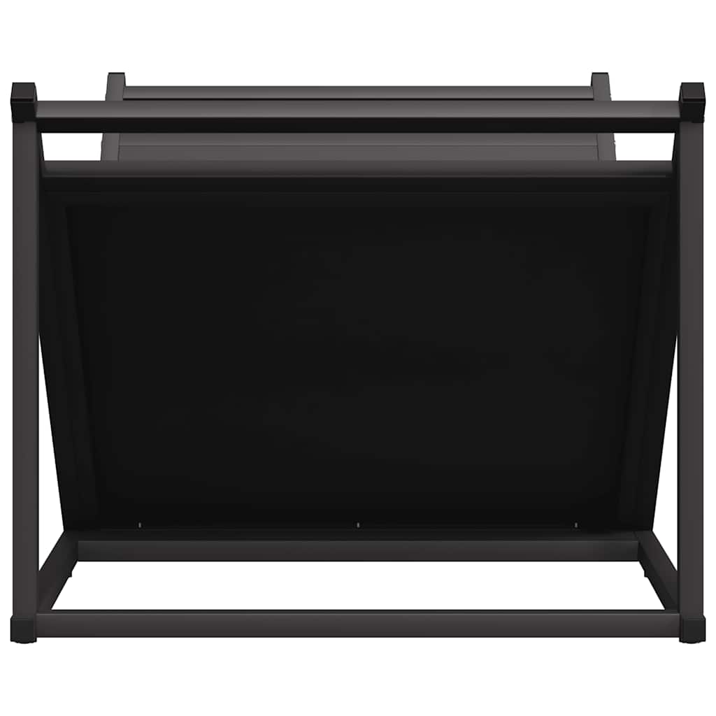 Brandhoutrek 70x43x34,5 cm koudgewalst staal zwart is nu te koop bij PeponiXL, paradijselijk wonen!