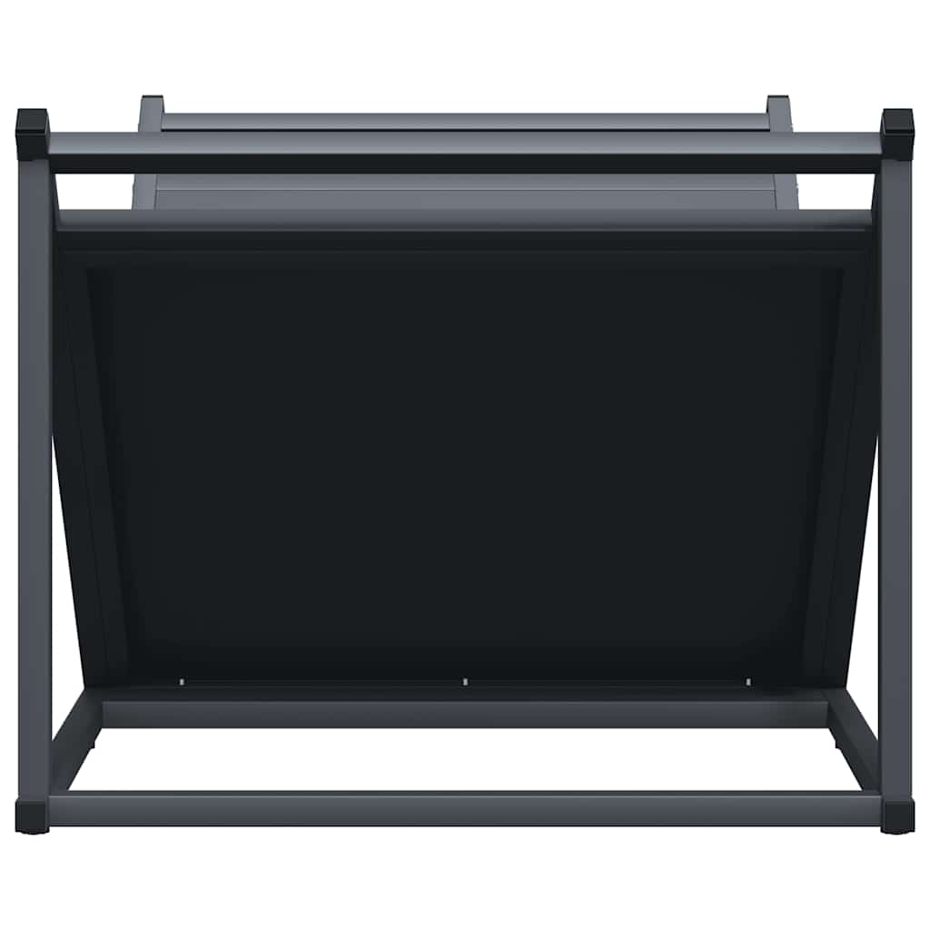 Brandhoutrek 70x43x34,5 cm koudgewalst staal antracietkleurig is nu te koop bij PeponiXL, paradijselijk wonen!