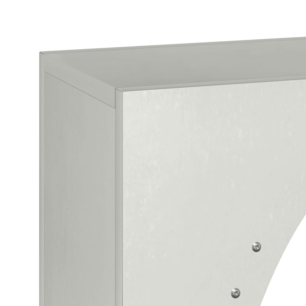 Brandhoutrek 50x23x100 cm roestvrij staal is nu te koop bij PeponiXL, paradijselijk wonen!