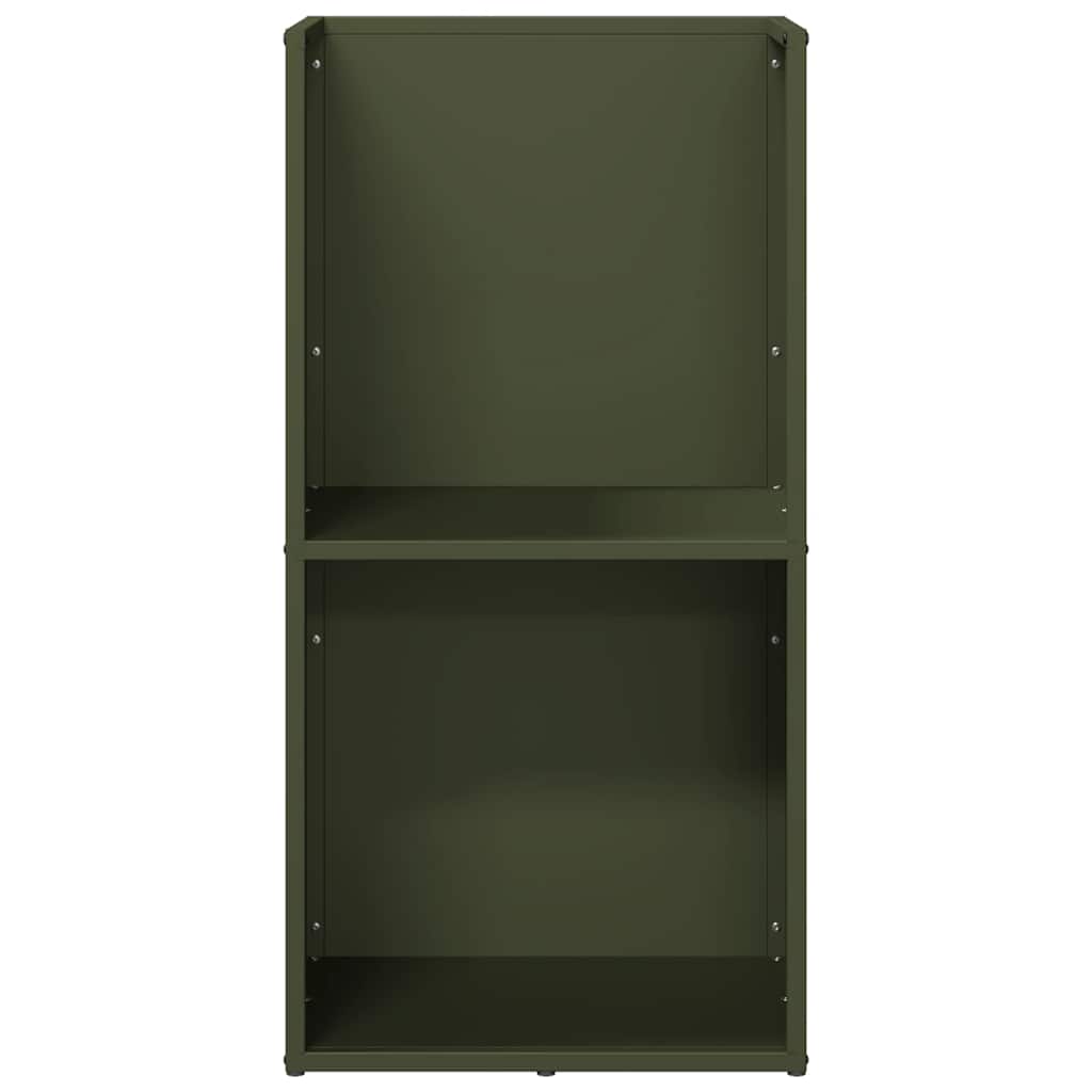 Brandhoutrek 40x30x80 cm koudgewalst staal olijfgroen is nu te koop bij PeponiXL, paradijselijk wonen!