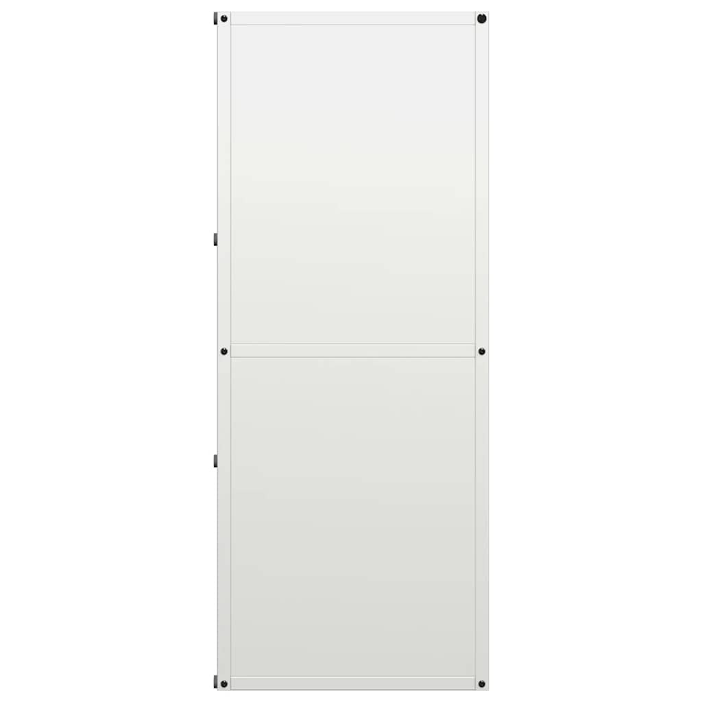 Brandhoutrek 40x30x75 cm koudgewalst staal wit is nu te koop bij PeponiXL, paradijselijk wonen!