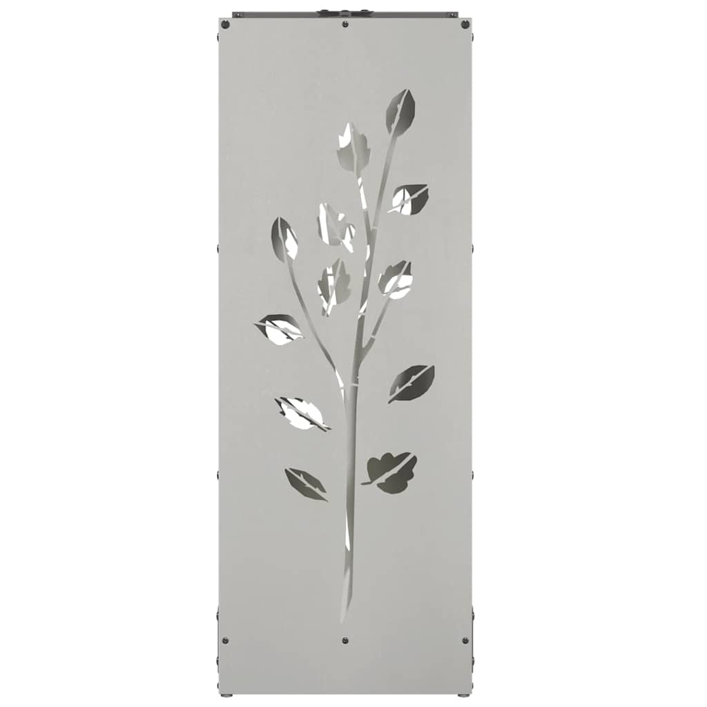 Brandhoutrek 40x30x80 cm roestvrij staal is nu te koop bij PeponiXL, paradijselijk wonen!
