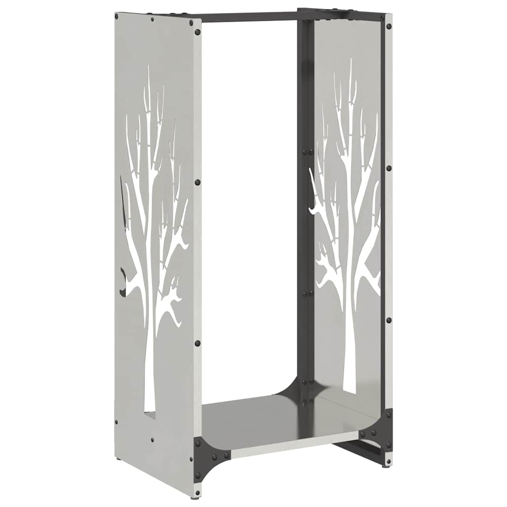 Brandhoutrek 40x30x80 cm roestvrij staal is nu te koop bij PeponiXL, paradijselijk wonen!