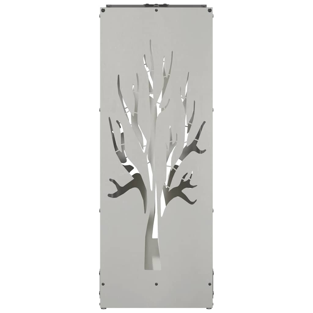 Brandhoutrek 40x30x80 cm roestvrij staal is nu te koop bij PeponiXL, paradijselijk wonen!