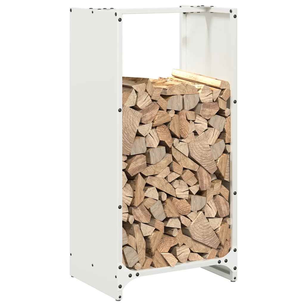 Brandhoutrek 40x30x80 cm koudgewalst staal wit is nu te koop bij PeponiXL, paradijselijk wonen!