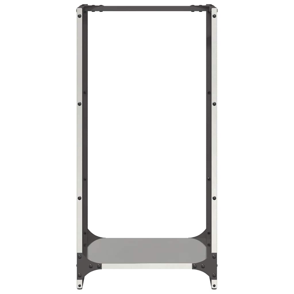 Brandhoutrek 40x30x80 cm roestvrij staal is nu te koop bij PeponiXL, paradijselijk wonen!