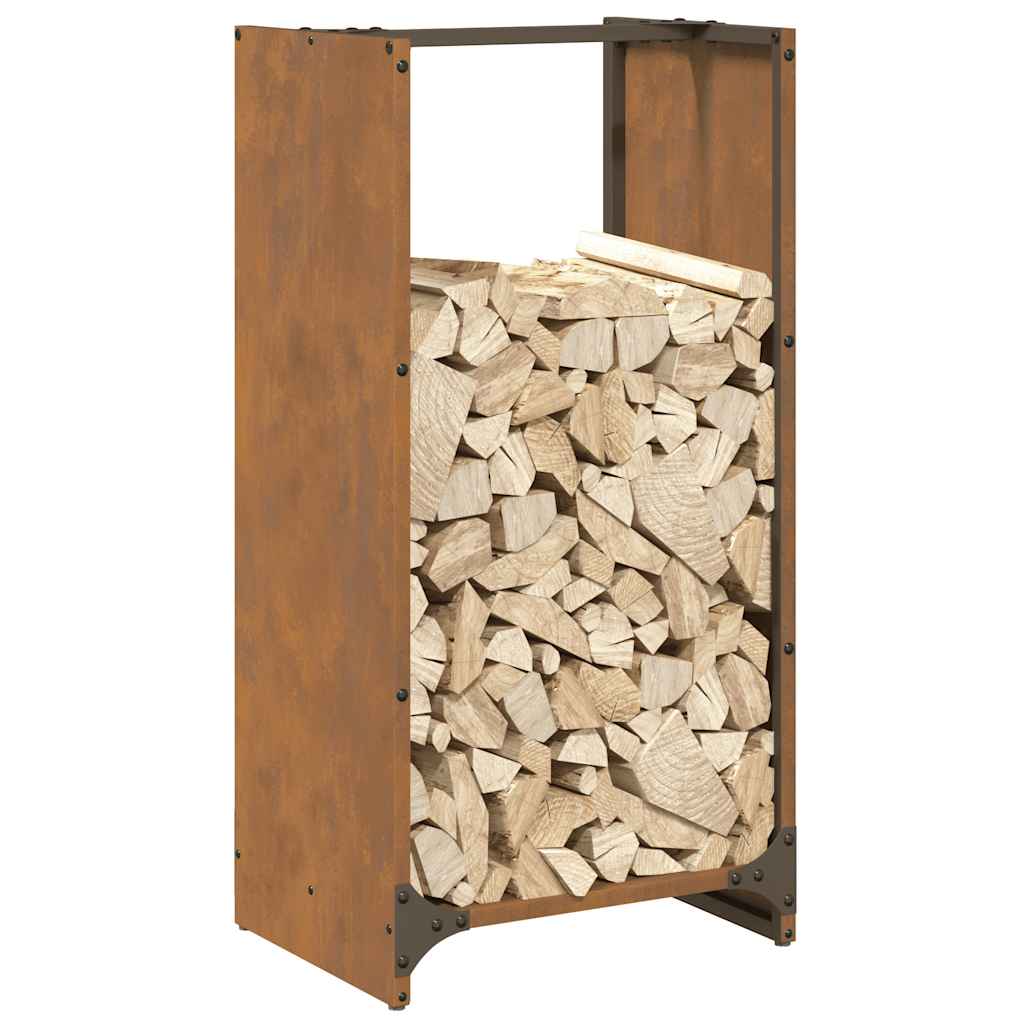 Brandhoutrek 40x30x80 cm weervast staal is nu te koop bij PeponiXL, paradijselijk wonen!