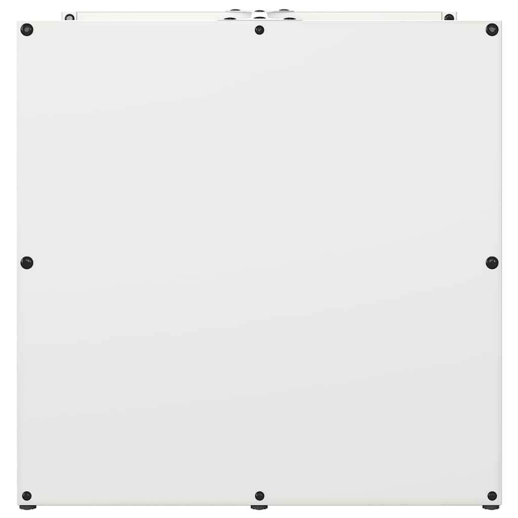 Brandhoutrek 40x40x40 cm koudgewalst staal wit is nu te koop bij PeponiXL, paradijselijk wonen!