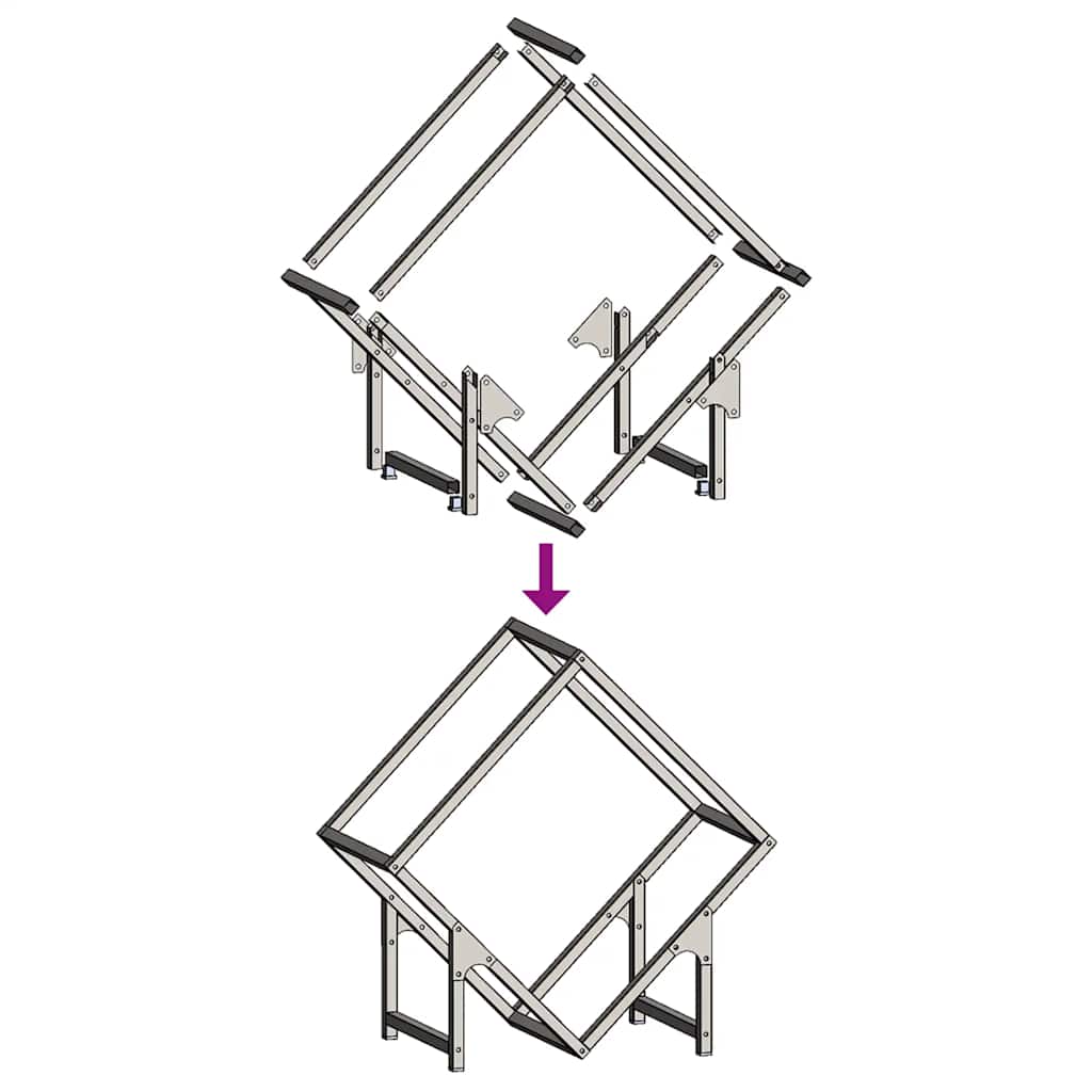 Brandhoutrek 50x25x50 cm koudgewalst staal olijfgroen is nu te koop bij PeponiXL, paradijselijk wonen!