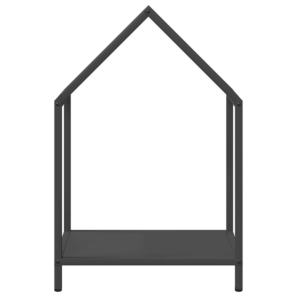 Brandhoutrek 40x25x60 cm koudgewalst staal zwart is nu te koop bij PeponiXL, paradijselijk wonen!
