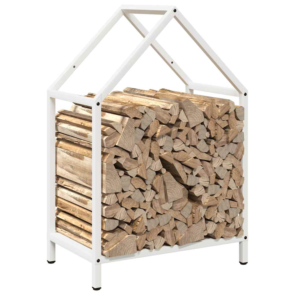 Brandhoutrek 40x25x60 cm koudgewalst staal wit is nu te koop bij PeponiXL, paradijselijk wonen!