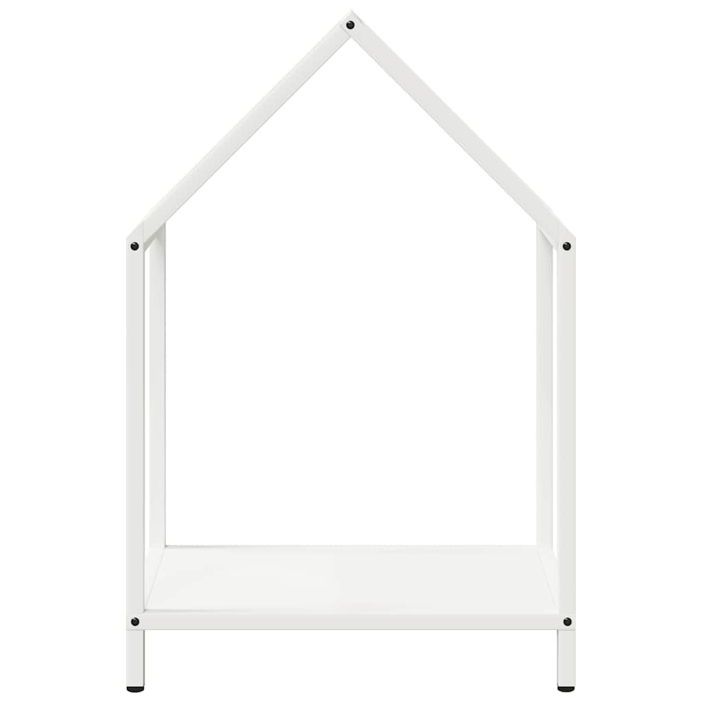Brandhoutrek 40x25x60 cm koudgewalst staal wit is nu te koop bij PeponiXL, paradijselijk wonen!