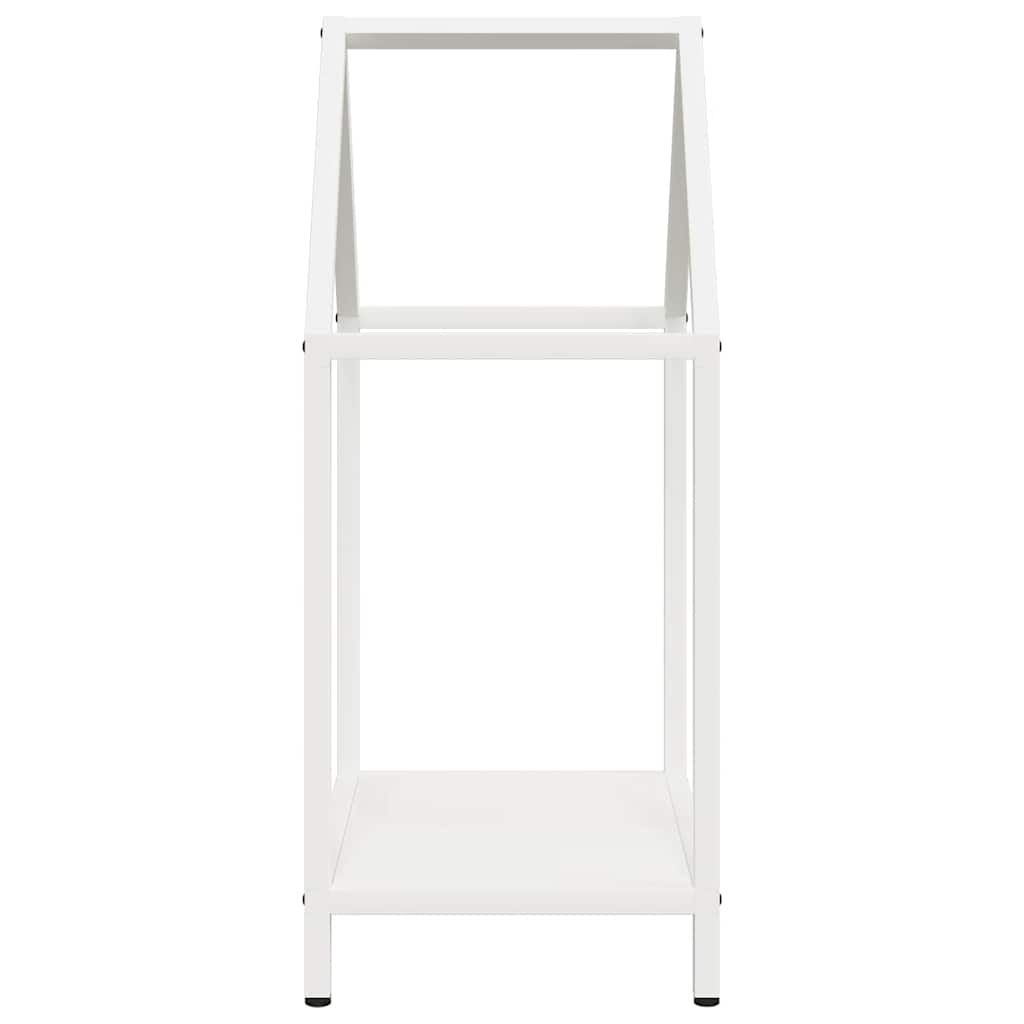 Brandhoutrek 40x25x60 cm koudgewalst staal wit is nu te koop bij PeponiXL, paradijselijk wonen!