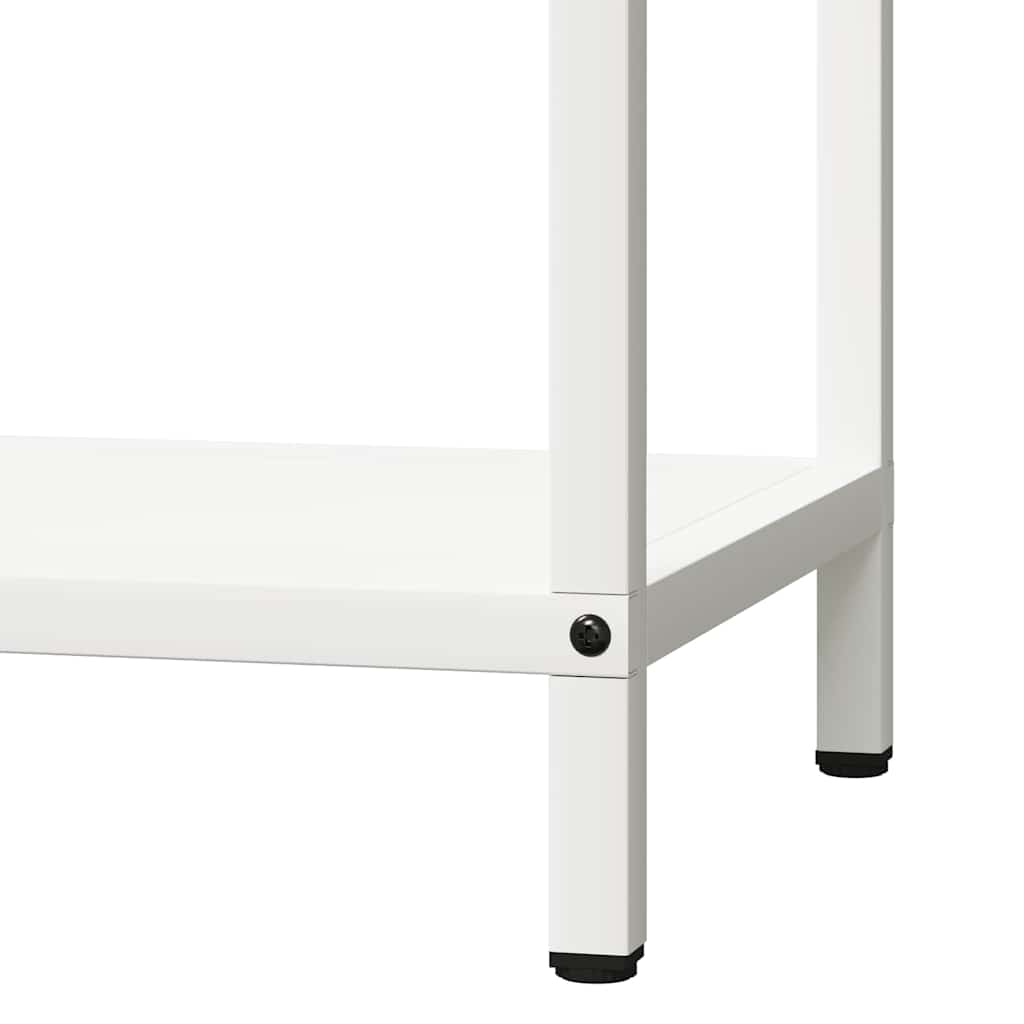 Brandhoutrek 40x25x60 cm koudgewalst staal wit is nu te koop bij PeponiXL, paradijselijk wonen!