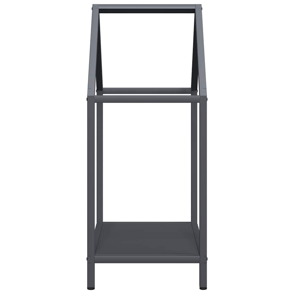 Brandhoutrek 40x25x60 cm koudgewalst staal antracietkleurig is nu te koop bij PeponiXL, paradijselijk wonen!