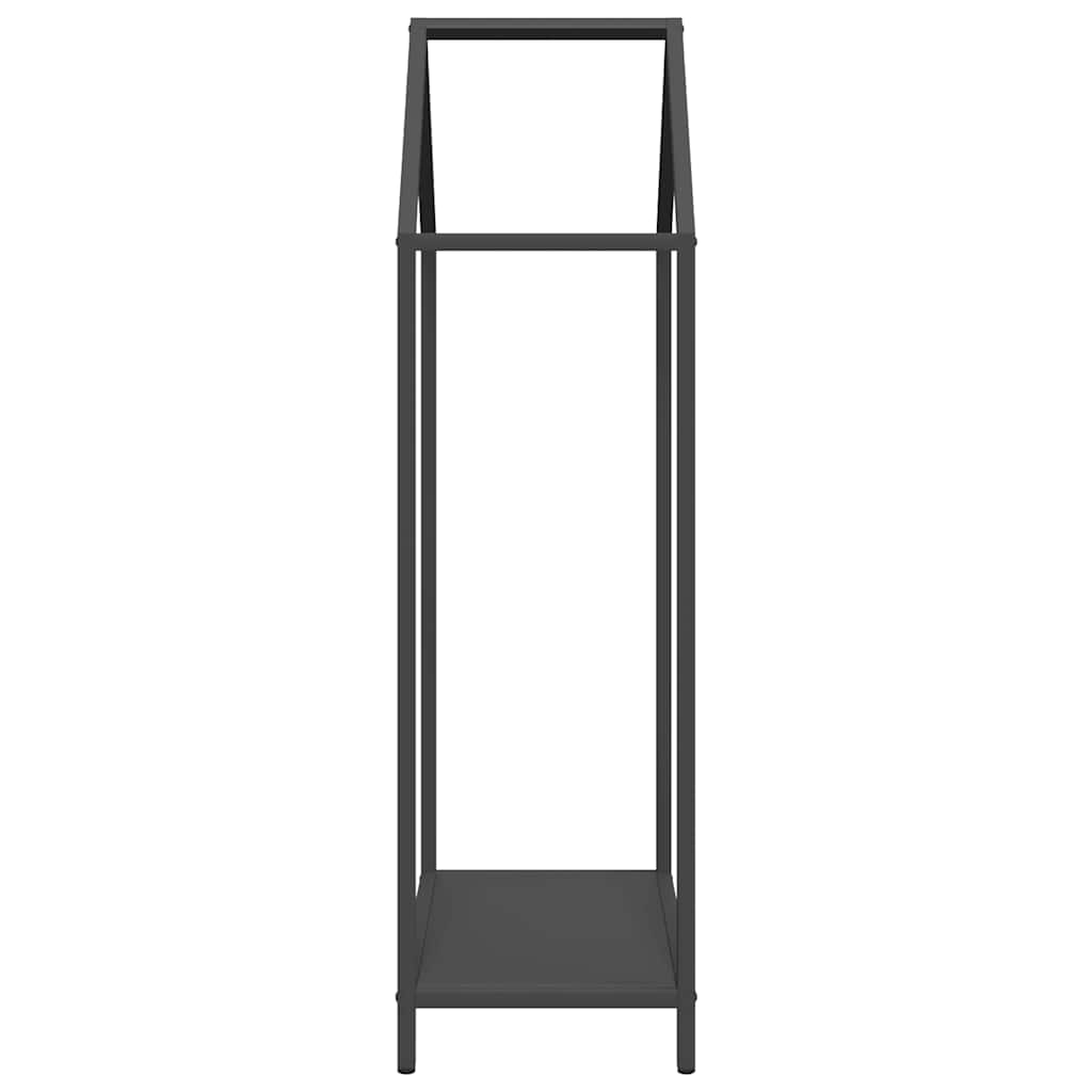 Brandhoutrek 40x25x90 cm koudgewalst staal zwart is nu te koop bij PeponiXL, paradijselijk wonen!