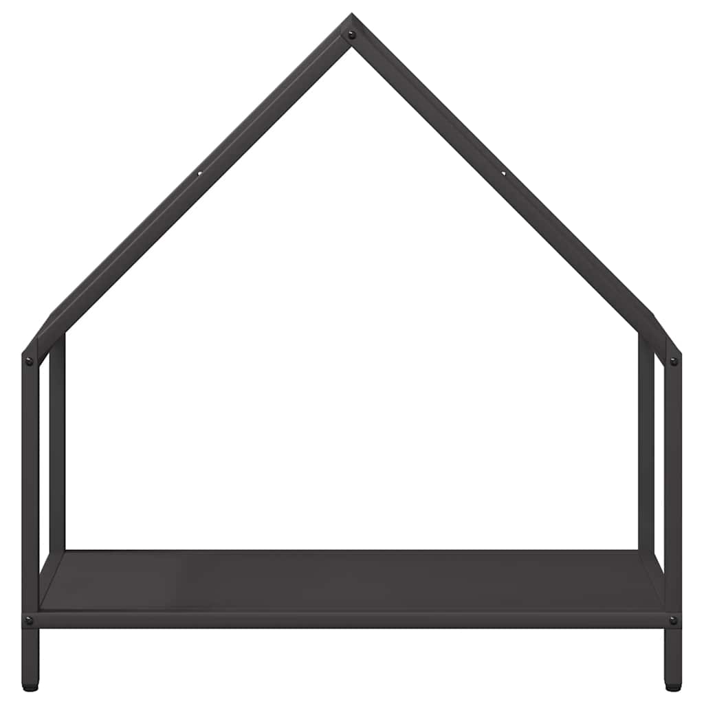 Brandhoutrek 60x25x60 cm koudgewalst staal zwart is nu te koop bij PeponiXL, paradijselijk wonen!