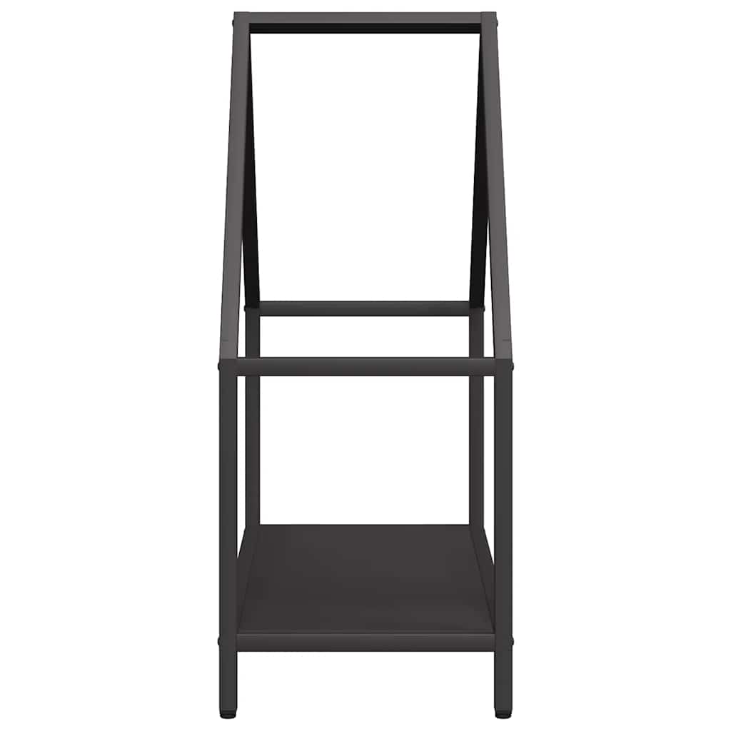 Brandhoutrek 60x25x60 cm koudgewalst staal zwart is nu te koop bij PeponiXL, paradijselijk wonen!