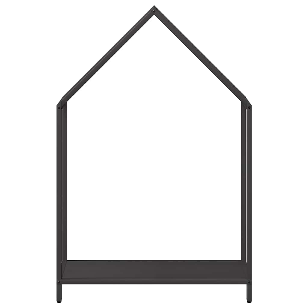 Brandhoutrek 60x25x90 cm koudgewalst staal zwart is nu te koop bij PeponiXL, paradijselijk wonen!