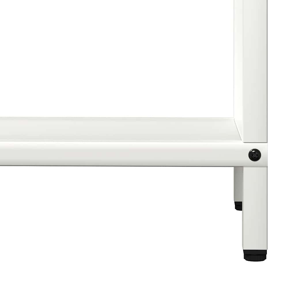 Brandhoutrek 60x25x90 cm koudgewalst staal wit is nu te koop bij PeponiXL, paradijselijk wonen!