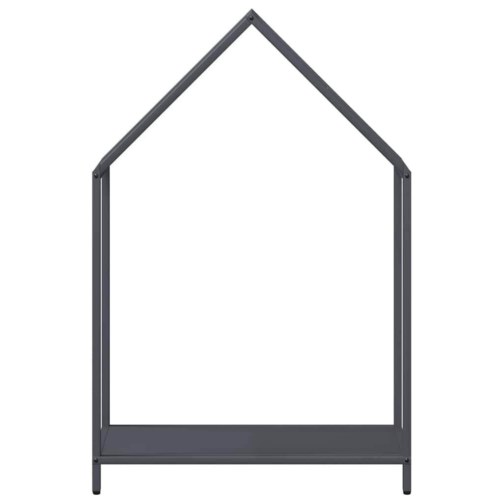 Brandhoutrek 60x25x90 cm koudgewalst staal antracietkleurig is nu te koop bij PeponiXL, paradijselijk wonen!