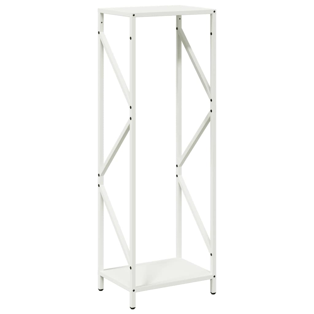 Brandhoutrek 34x25x100 cm koudgewalst staal wit is nu te koop bij PeponiXL, paradijselijk wonen!