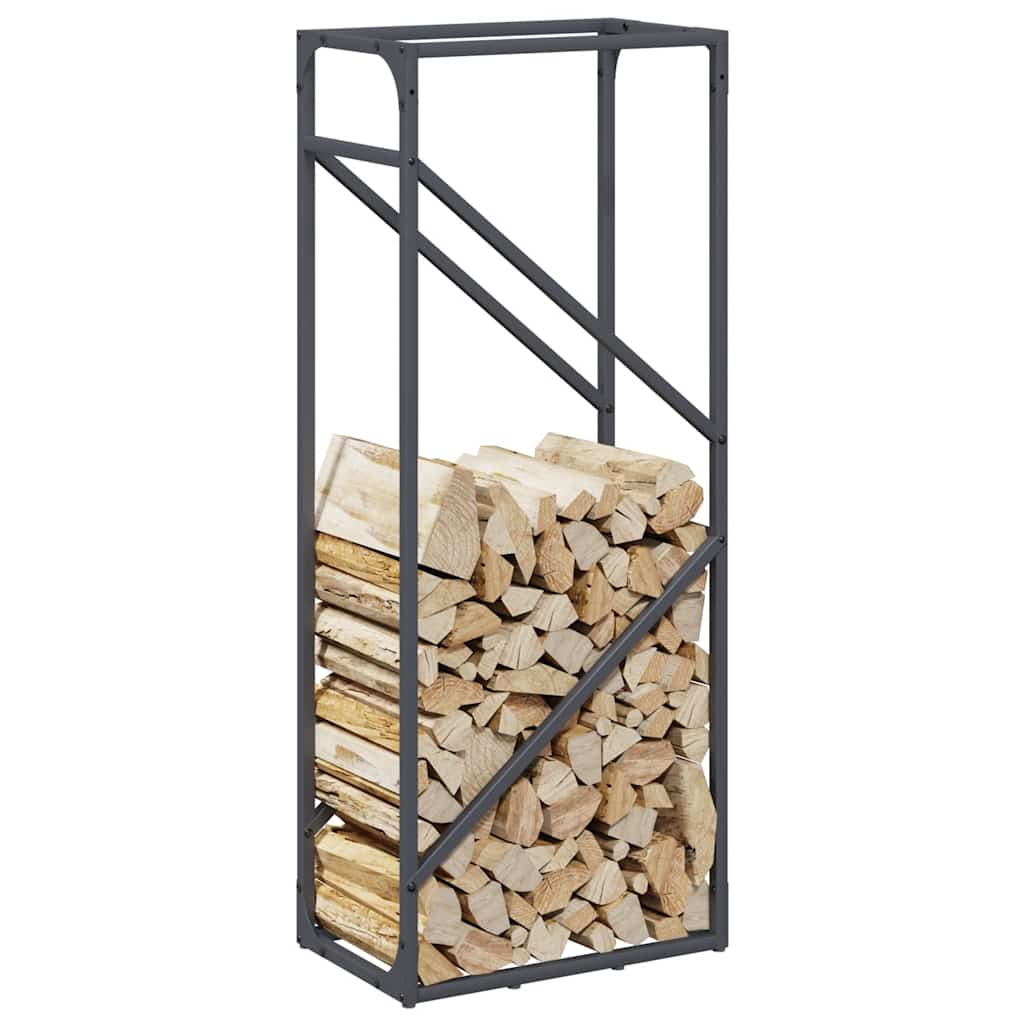 Brandhoutrek 40x25x100 cm koudgewalst staal antraciet is nu te koop bij PeponiXL, paradijselijk wonen!