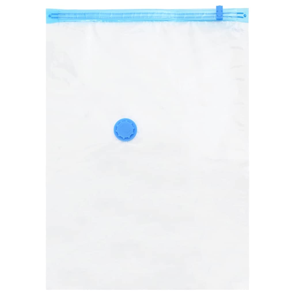 Opslagzakken met opslag 10 pcs Transparant en Blauw 70 x 50 cm is nu te koop bij PeponiXL, paradijselijk wonen!
