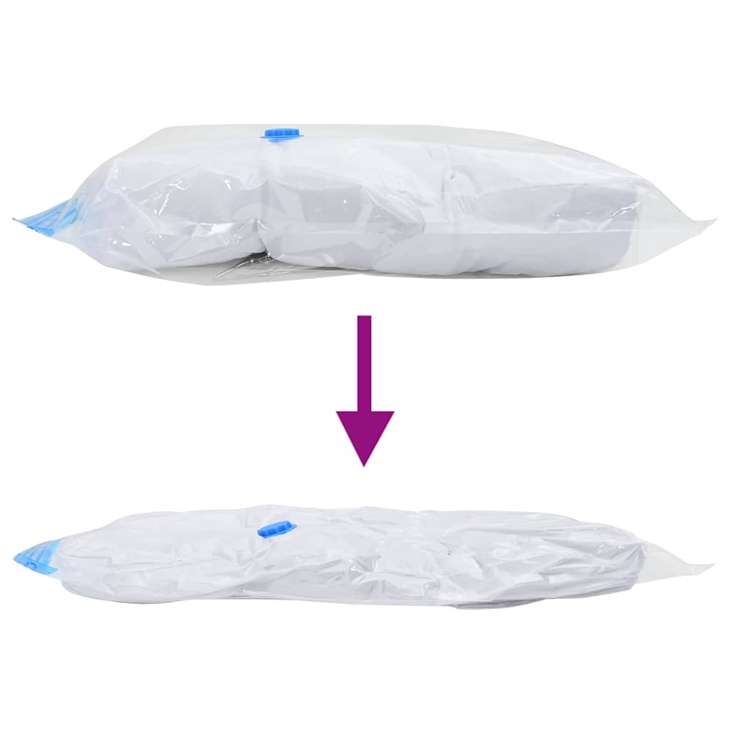 Opslagzakken met opslag 50 pcs Transparant en Blauw 70 x 50 cm is nu te koop bij PeponiXL, paradijselijk wonen!