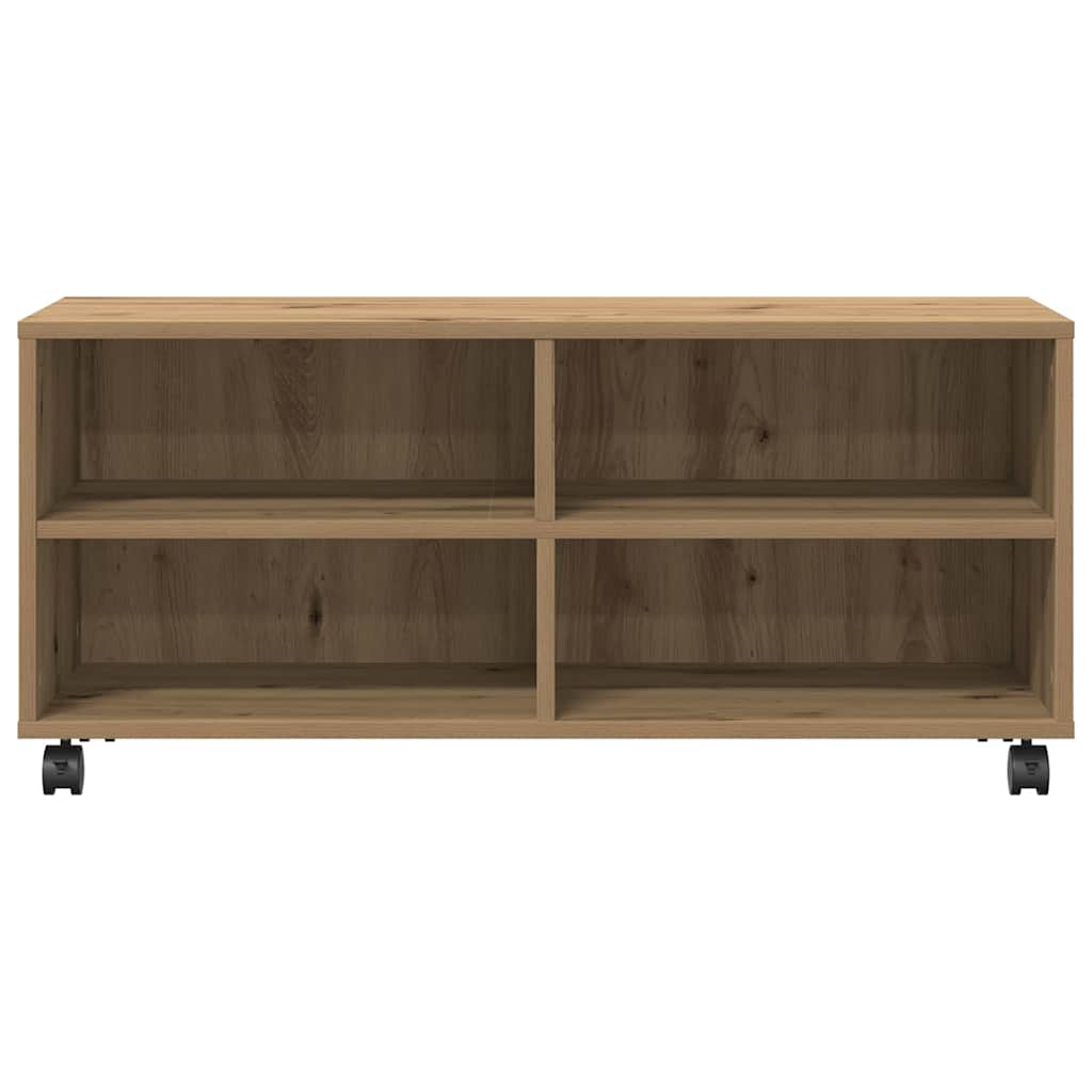 TV-kast Bruin 90 x 35 x 40,5 cm Bewerkt hout is nu te koop bij PeponiXL, paradijselijk wonen!