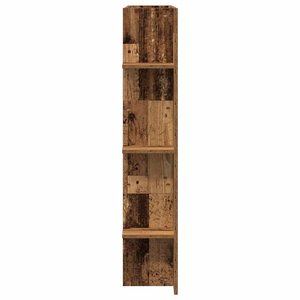 TV-kast Wandgemonteerd Oud hout 152 x 22 x 113 cm Bewerkt hout is nu te koop bij PeponiXL, paradijselijk wonen!