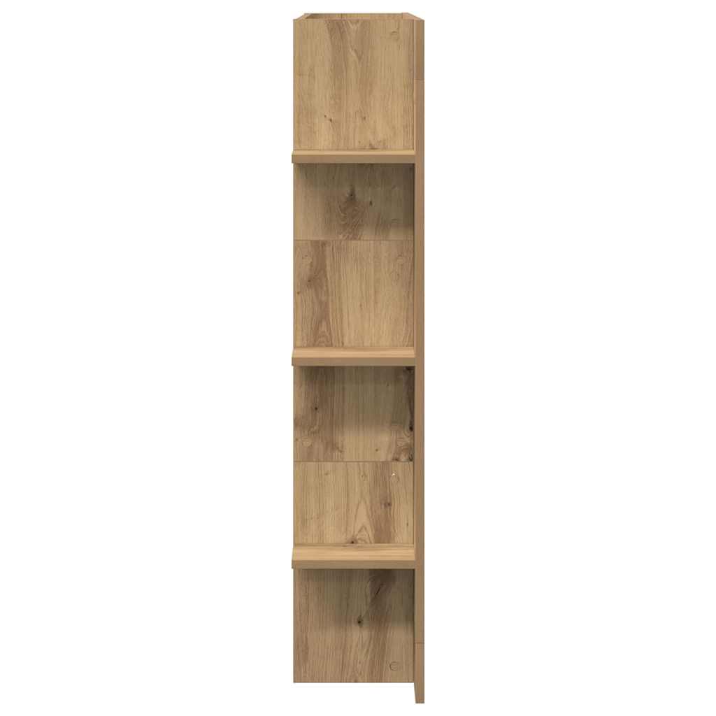 TV-kast artisanaal eikenkleurig 152 x 22 x 113 cm Bewerkt hout is nu te koop bij PeponiXL, paradijselijk wonen!