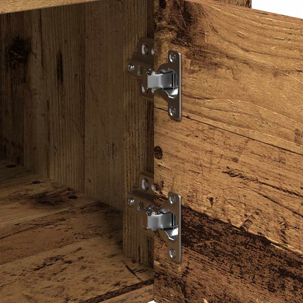 Keuken Trolley Oud hout 60 x 45 x 80 cm Bewerkt hout is nu te koop bij PeponiXL, paradijselijk wonen!
