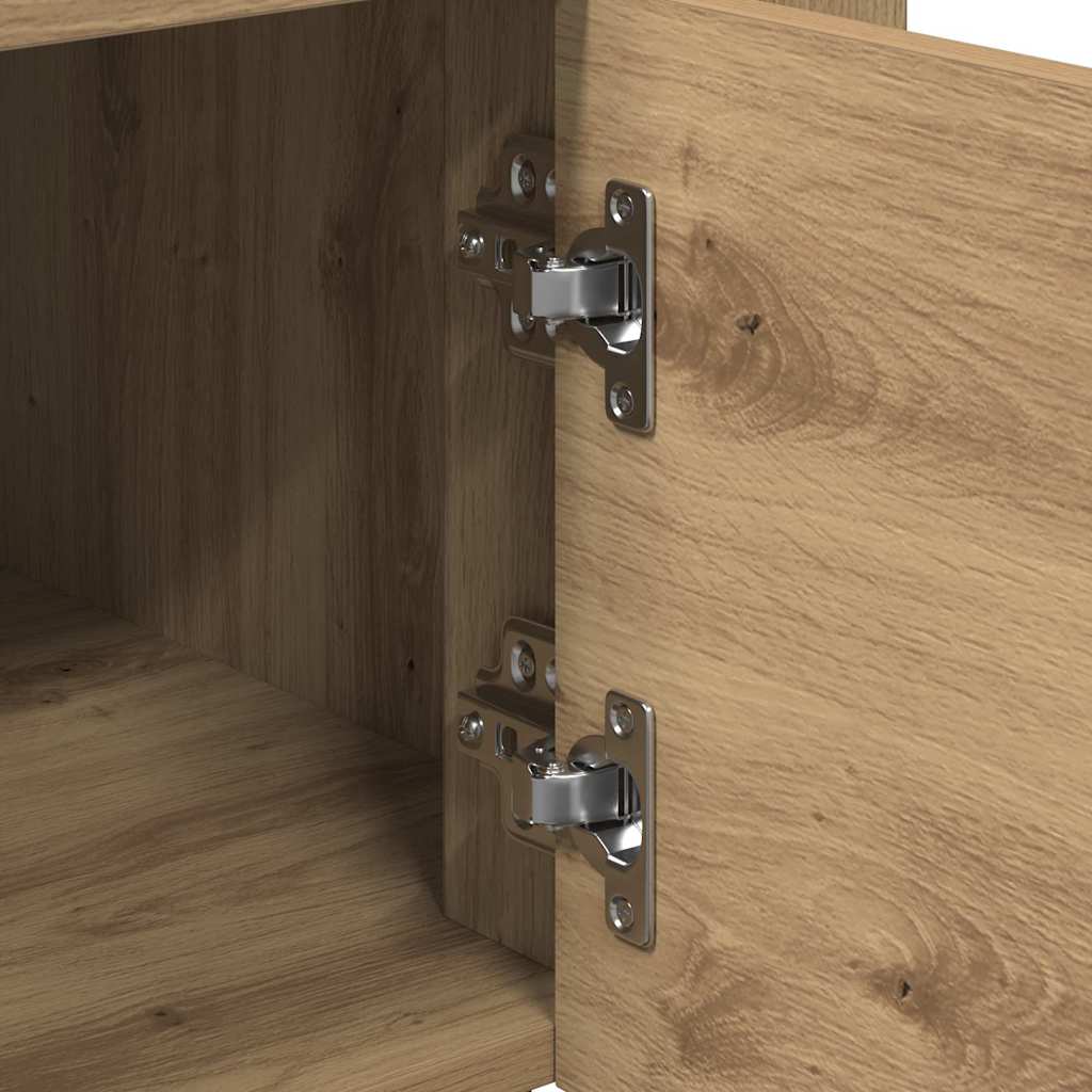 Keuken Trolley artisanaal eikenkleurig 60 x 45 x 80 cm is nu te koop bij PeponiXL, paradijselijk wonen!