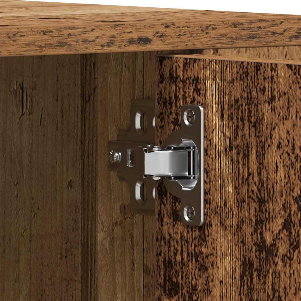 TV-kast Oud hout 100 x 35 x 40 cm Bewerkt hout is nu te koop bij PeponiXL, paradijselijk wonen!