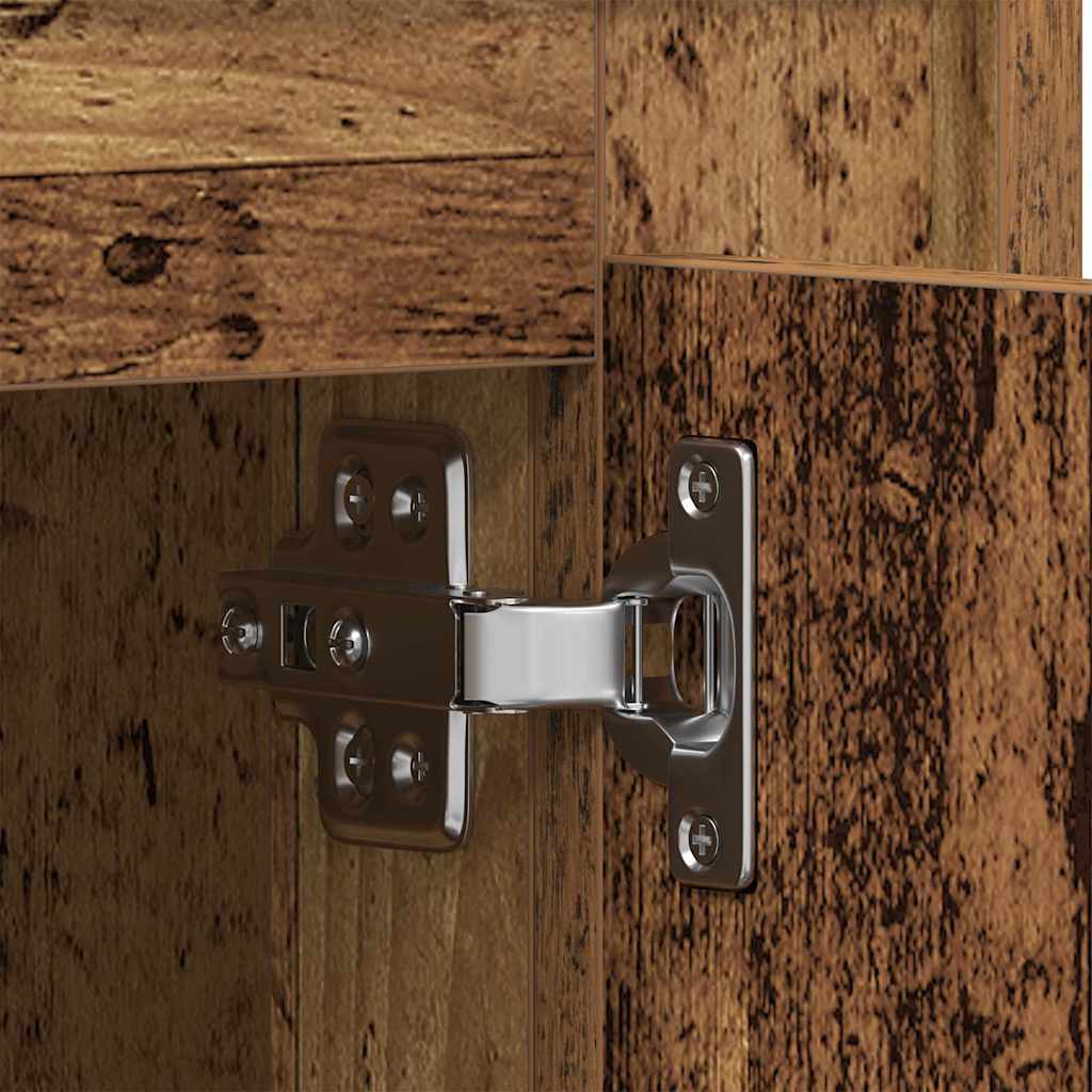 TV-kast Oud hout 80 x 35 x 45 cm Bewerkt hout is nu te koop bij PeponiXL, paradijselijk wonen!