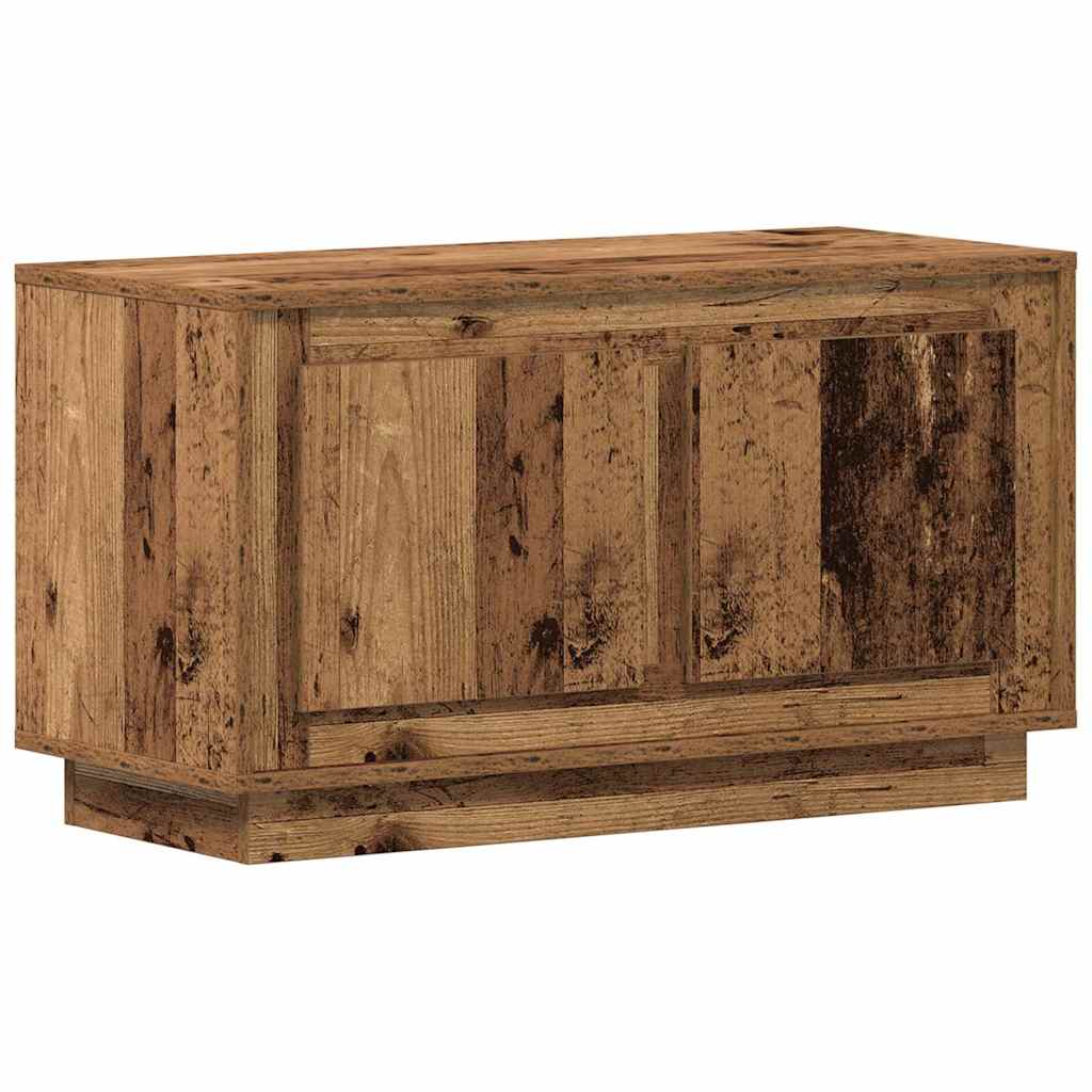 TV-kast Oud hout 80 x 35 x 45 cm Bewerkt hout is nu te koop bij PeponiXL, paradijselijk wonen!