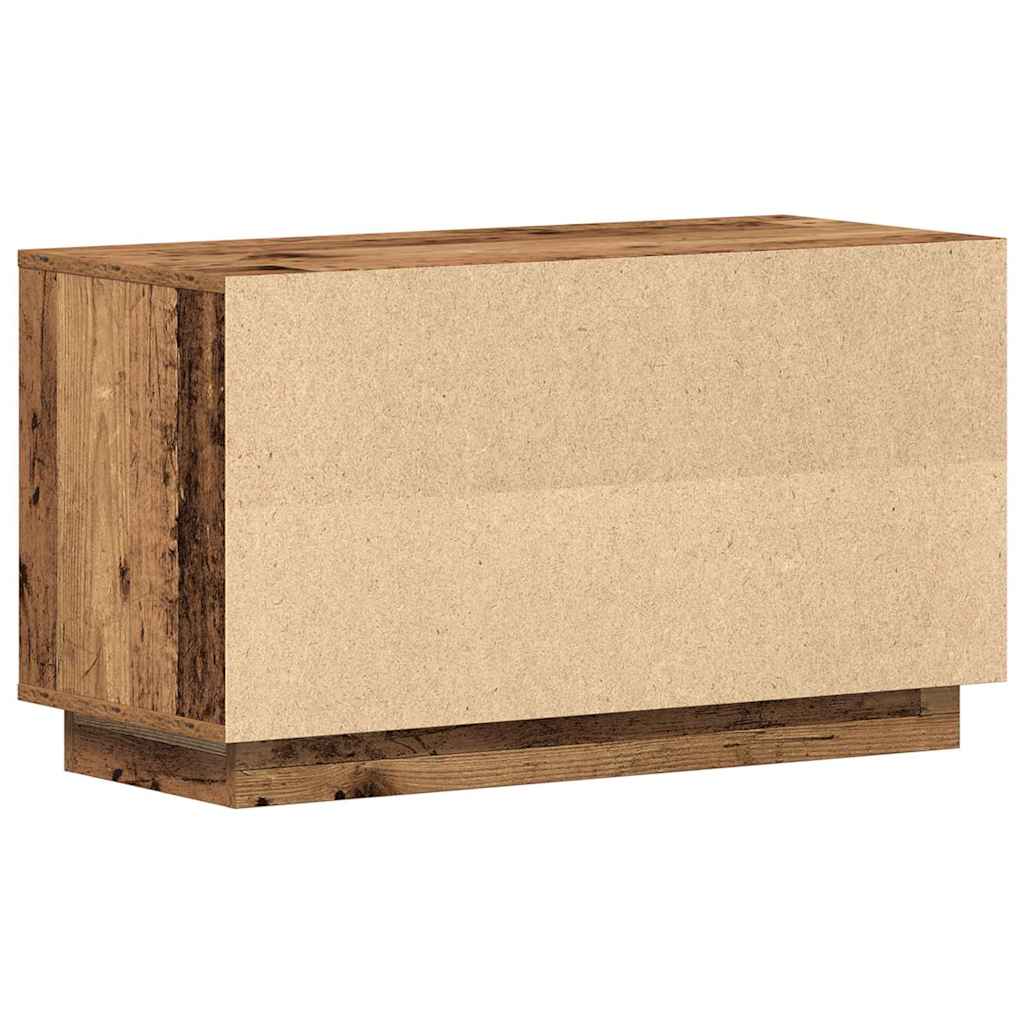 TV-kast Oud hout 80 x 35 x 45 cm Bewerkt hout is nu te koop bij PeponiXL, paradijselijk wonen!