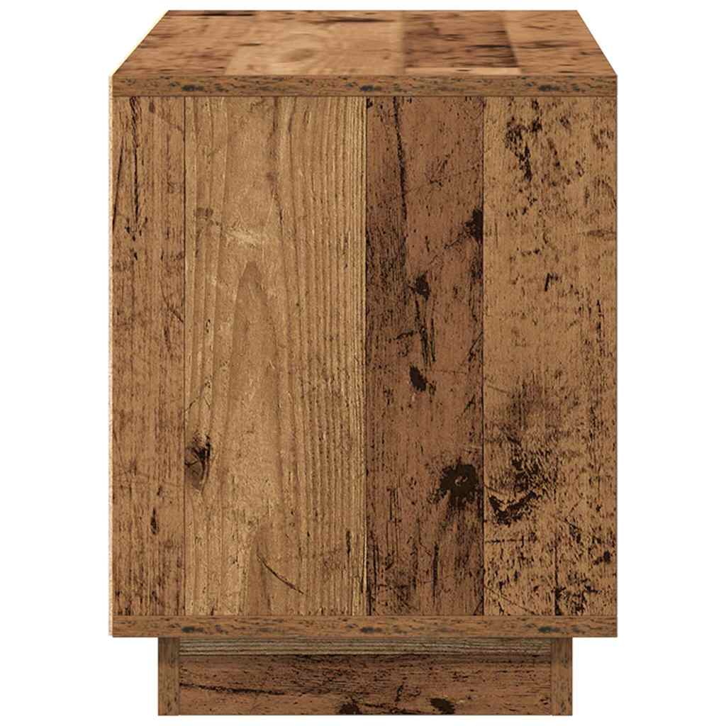 TV-kast Oud hout 80 x 35 x 45 cm Bewerkt hout is nu te koop bij PeponiXL, paradijselijk wonen!