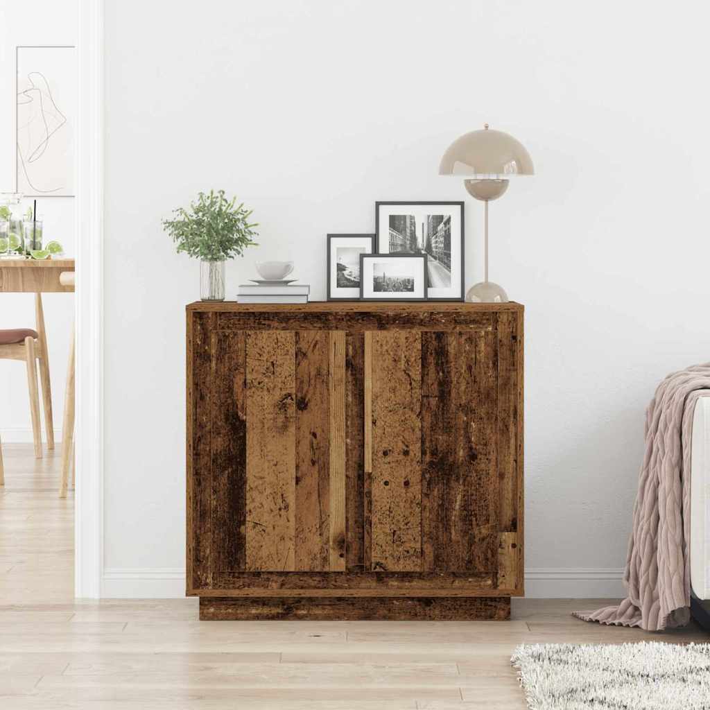 Dressoir Oudhout 80 x 40 x 75 cm Bewerkt hout is nu te koop bij PeponiXL, paradijselijk wonen!