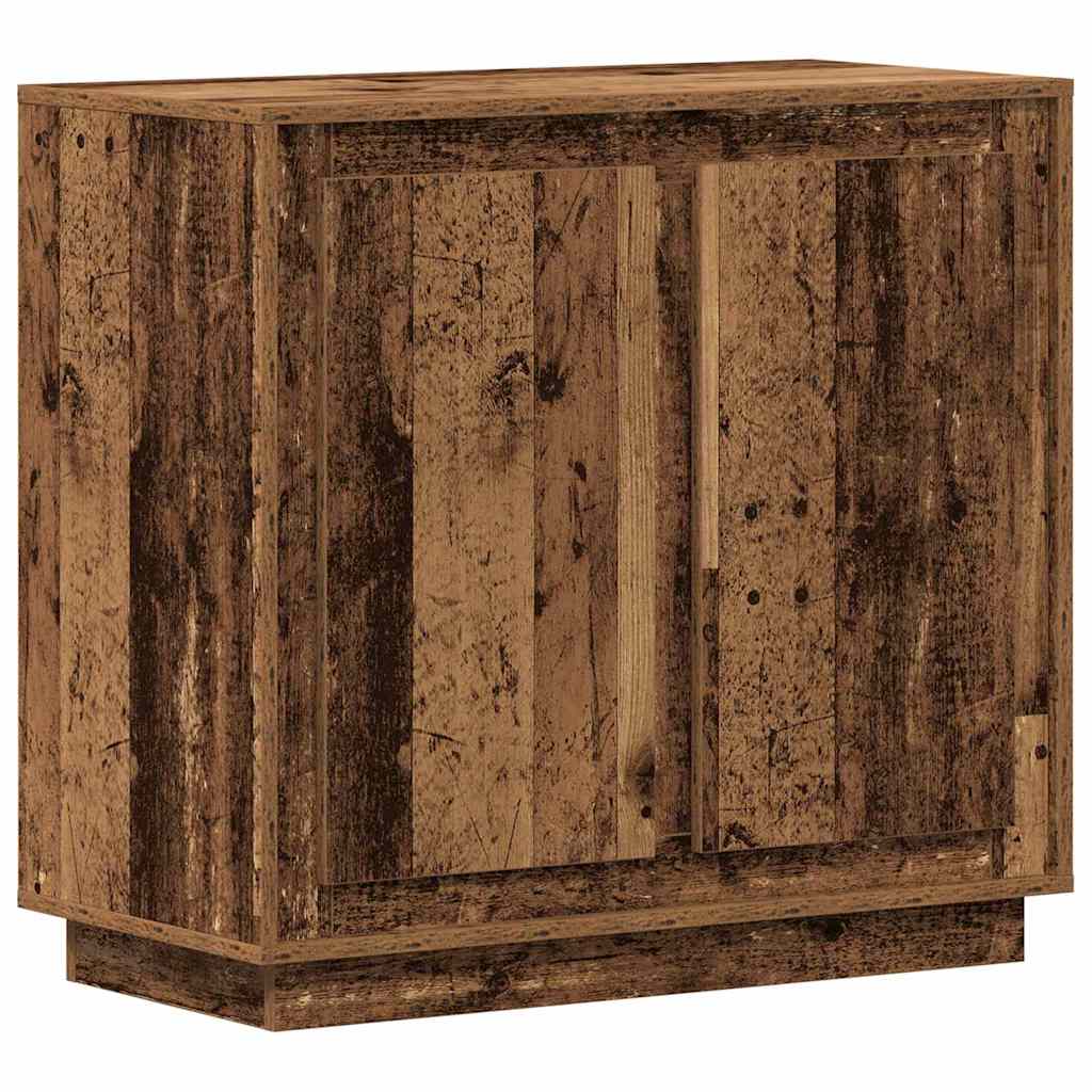 Dressoir Oudhout 80 x 40 x 75 cm Bewerkt hout is nu te koop bij PeponiXL, paradijselijk wonen!