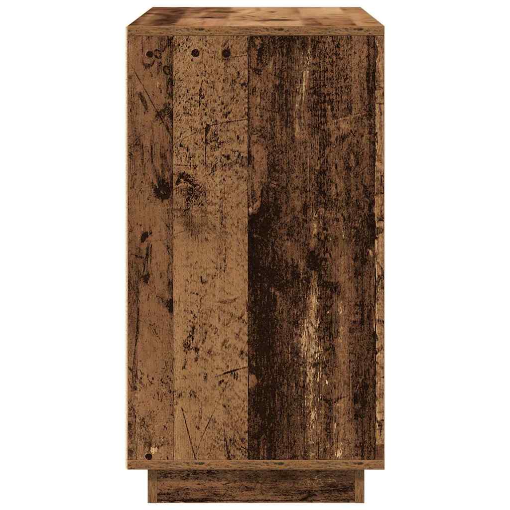 Dressoir Oudhout 80 x 40 x 75 cm Bewerkt hout is nu te koop bij PeponiXL, paradijselijk wonen!